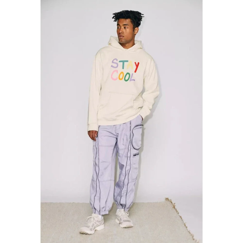 STAYCOOLNYC Urban Outfitters Exclusive Puff Print Hoodie Sweatshirt Men Size XL - Picture 4 of 15